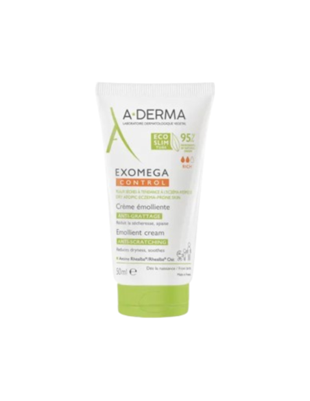 A-DERMA EXOMEGA CONTROL CREMA EMOLIENTE 50ML