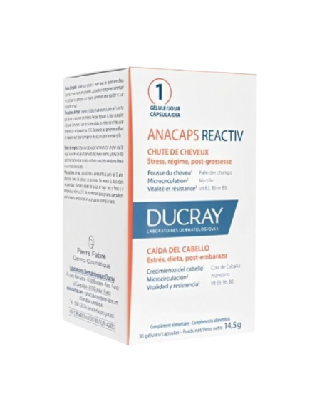 DUCRAY ANACAPS REACTIV  30 CÁPSULAS