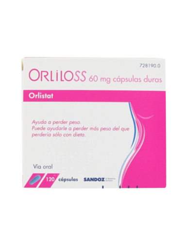 ORLILOSS 60MG 120 CÁPSULAS