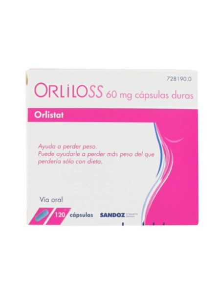 ORLILOSS 60MG 120 CÁPSULAS